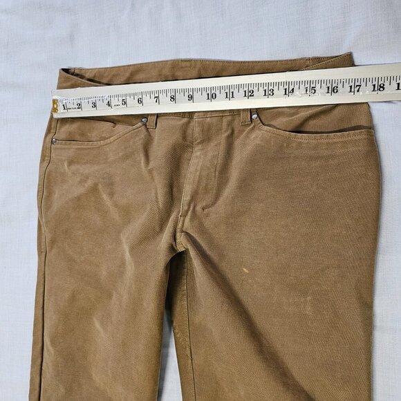 Lululemon ABC Slim-Fit 5 Pocket Pant 32L Utilitech Artifact Color - Picture 9 of 16
